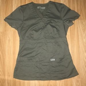 Grey’s Anatomy Olive Scrub Top